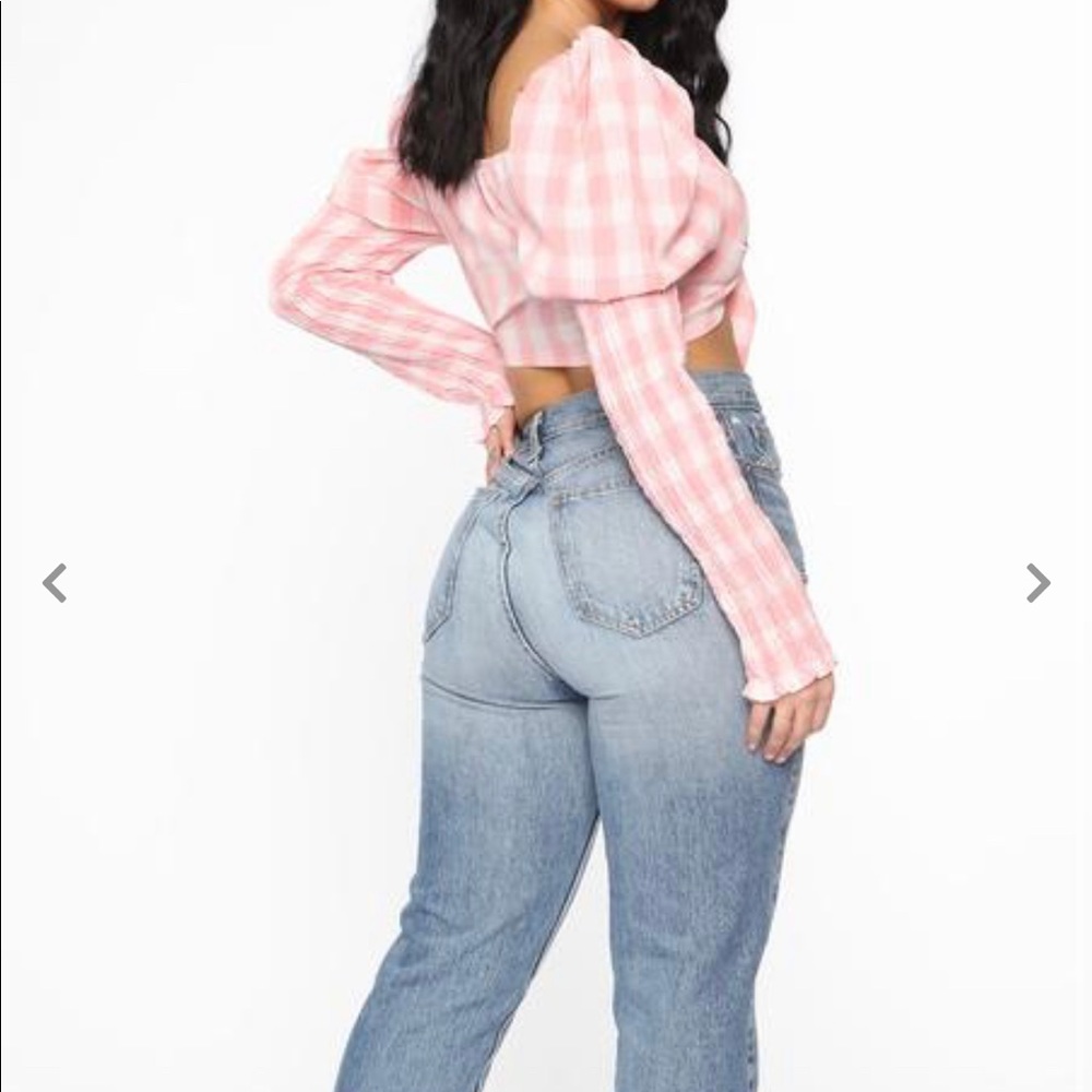 Picnic In Capri Top - Pink/Combo